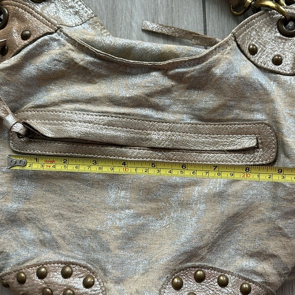 Ipa Nima Farrah Brushed Metallic Hobo Bag - Picture 13 of 17